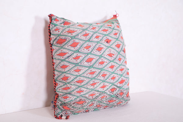 moroccan pillow 17.7 INCHES X 17.7 INCHES