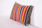 Vintage kilim moroccan pillow 15.3 INCHES X 19.2 INCHES