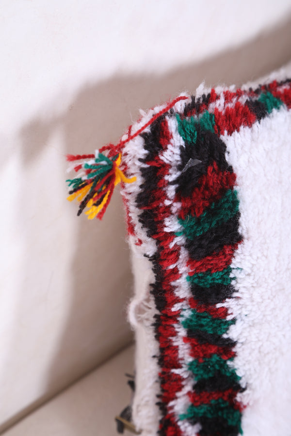 moroccan pillow shag 12.2 INCHES X 14.9 INCHES