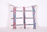 Striped moroccan pillow 14.1 INCHES X 15.7 INCHES