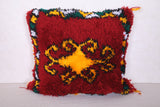 Vintage moroccan pillow 18.1 INCHES X 20.4 INCHES