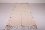 Flatwoven berber moroccan carpet , 4.4 FT X 9.6 FT