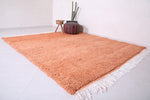 Custom all wool rug , Moroccan orange carpet