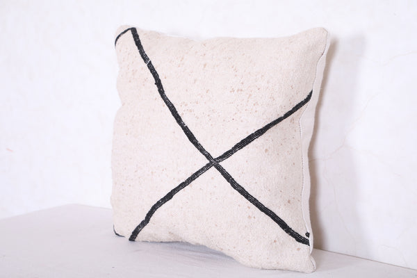 Moroccan handmade kilim pillow 17.7 INCHES X 18.8 INCHES