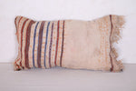 Striped moroccan pillow 10.2 INCHES X 18.1 INCHES