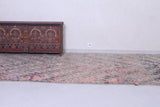 Vintage handmade moroccan berber hallway rug 5.5 FT X 13.2 FT