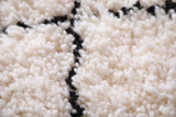 Custom beni ourain carpet, wool moroccan berber rug