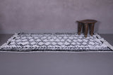 Moroccan handmade runner rug 4.6 FT X 7.8 FT