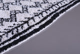 Moroccan handmade runner rug 4.6 FT X 7.8 FT