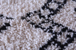 Moroccan handmade runner rug 4.6 FT X 7.8 FT