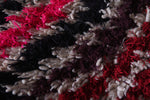 Boucherouite fabulous Moroccan carpet 2.6 FT X 5.5 FT