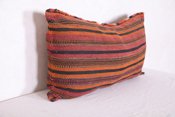 Vintage Moroccan pillow 16.5 INCHES X 28.3 INCHES