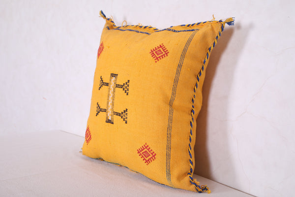 Moroccan pillow 18.1 INCHES X 18.1 INCHES