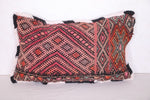 Striped moroccan pillow 13.7 INCHES X 22.4 INCHES