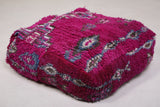 Moroccan Kilim azilal handmade berber rug Pouf