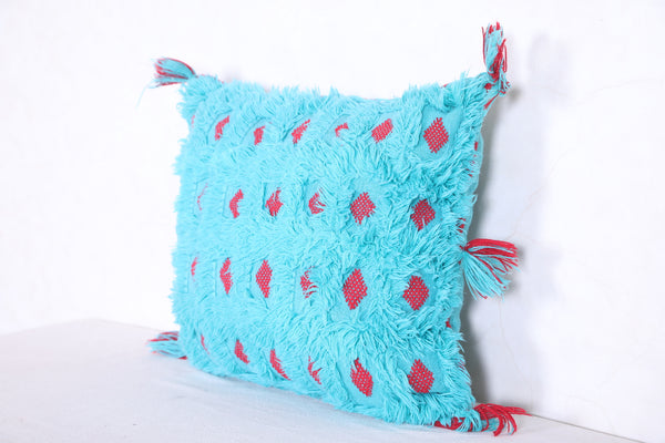 Moroccan handmade kilim pillow  16.1 INCHES X 17.7 INCHES