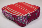 Moroccan Kilim azilal handmade berber rug Pouf