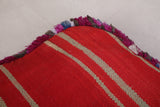 Moroccan Kilim azilal handmade berber rug Pouf