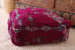 Moroccan Kilim azilal handmade berber rug Pouf