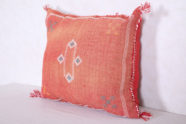 Moroccan handmade kilim pillow 16.1 INCHES X 18.5 INCHES