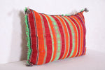 Vintage kilim moroccan pillow 16.1 INCHES X 24 INCHES