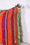 Vintage kilim moroccan pillow 16.1 INCHES X 24 INCHES