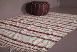 Woven Moroccan rug 5 FT X 7.1 FT