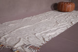 Vintage moroccan handwoven kilim  3.7 FT X 10.4 FT