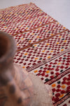 Hand knotted berber moroccan rug - 3.7 FT X 5.7 FT