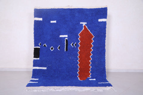 Handmade azilal rug, Custom Berber carpet