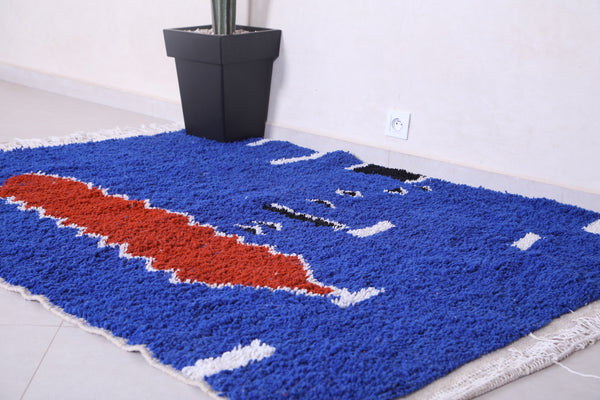 Handmade azilal rug, Custom Berber carpet