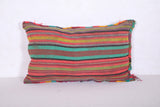 Moroccan handmade kilim pillow 12.5 INCHES X 20.8 INCHES