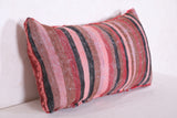 Striped moroccan pillow 13.3 INCHES X 24.4 INCHES