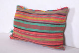 Moroccan handmade kilim pillow 12.5 INCHES X 20.8 INCHES