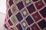 Vintage kilim moroccan pillow 14.5 INCHES X 16.5 INCHES