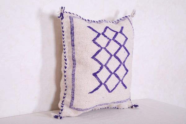 Vintage kilim moroccan pillow 18.1 INCHES X 18.8 INCHES