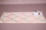 Woolen azilal moroccan berber carpet 2 FT X 4.1 FT