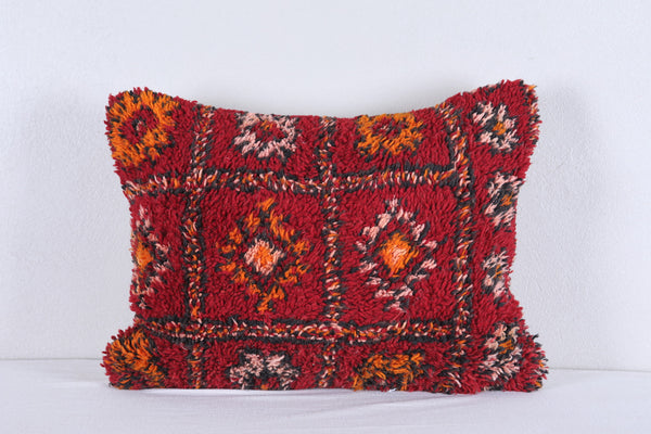 Two moroccan handwoven rug pillows