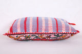 Vintage kilim moroccan pillow 14.1 INCHES X 17.7 INCHES