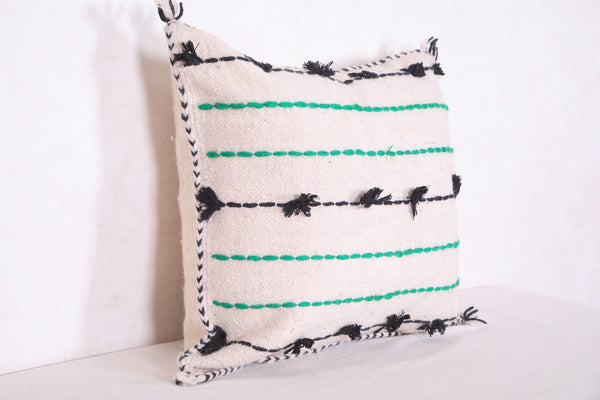 Vintage kilim Moroccan Pillow 18.1 INCHES X 20.4 INCHES