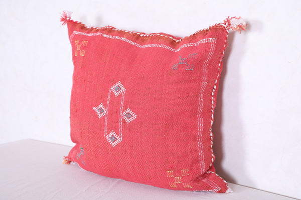 Moroccan handmade kilim pillow 16.9 INCHES X 18.5 INCHES