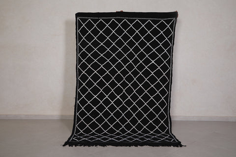 Moroccan Handwoven rug 4.5 FT X 7.2 FT