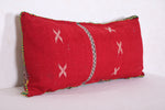 Vintage moroccan pillow 14.5 INCHES X 29.9 INCHES