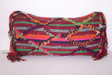 Vintage kilim moroccan pillow 13.7 INCHES X 26.3 INCHES