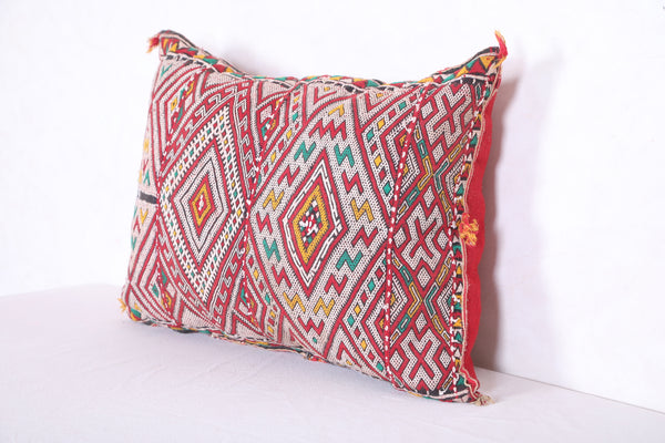 Moroccan handmade kilim pillow 17.3 INCHES X 22 INCHES