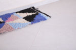 Runner moroccan boucherouite carpet  1.9 FT X 5.8 FT
