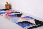 Runner moroccan boucherouite carpet  1.9 FT X 5.8 FT