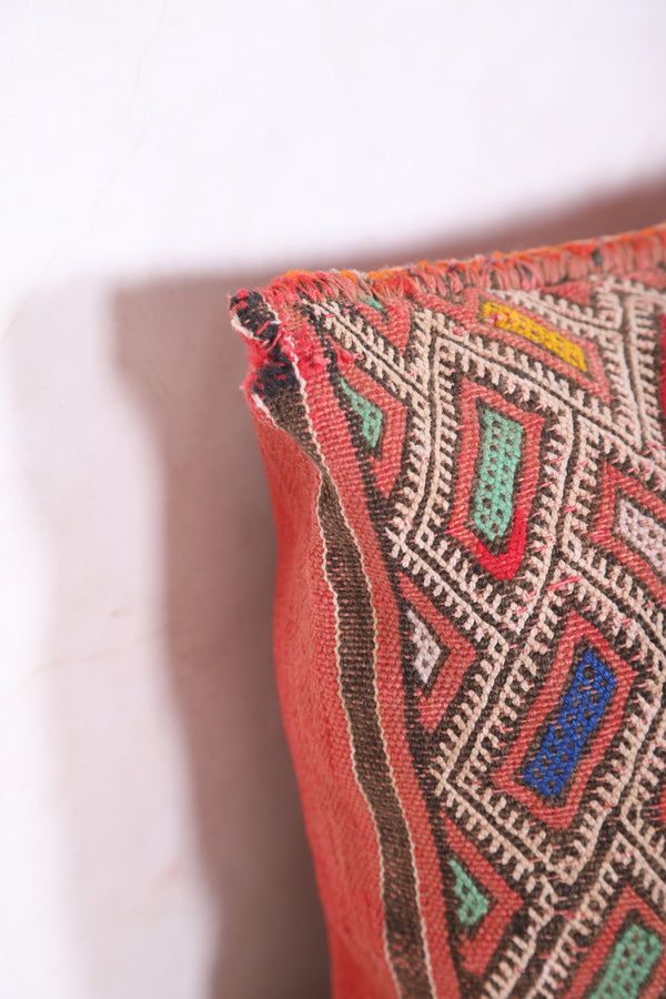 Striped moroccan pillow 14.1 INCHES X 19.6 INCHES
