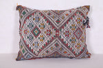 Vintage kilim moroccan pillow 17.3 INCHES X 22 INCHES