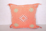 Vintage moroccan pillow 17.3 INCHES X 18.1 INCHES